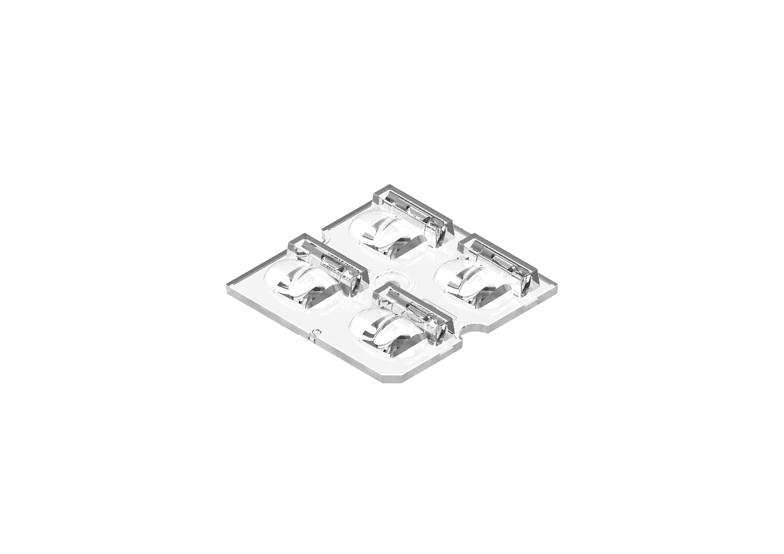 OptiSquare 2x2 - IESNA Type 3 Medium